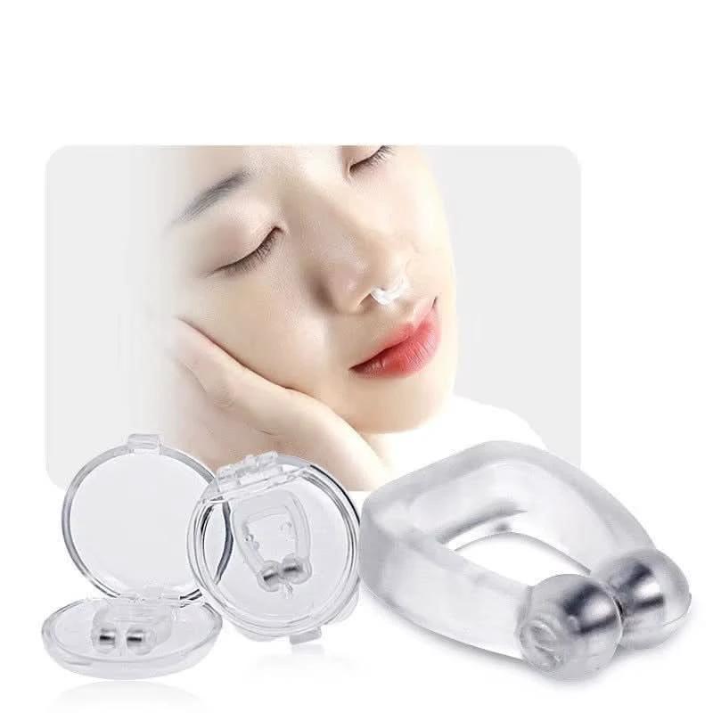 Magnetic Anti-Snoring Nose Clip for Sleep Aid by BowLift