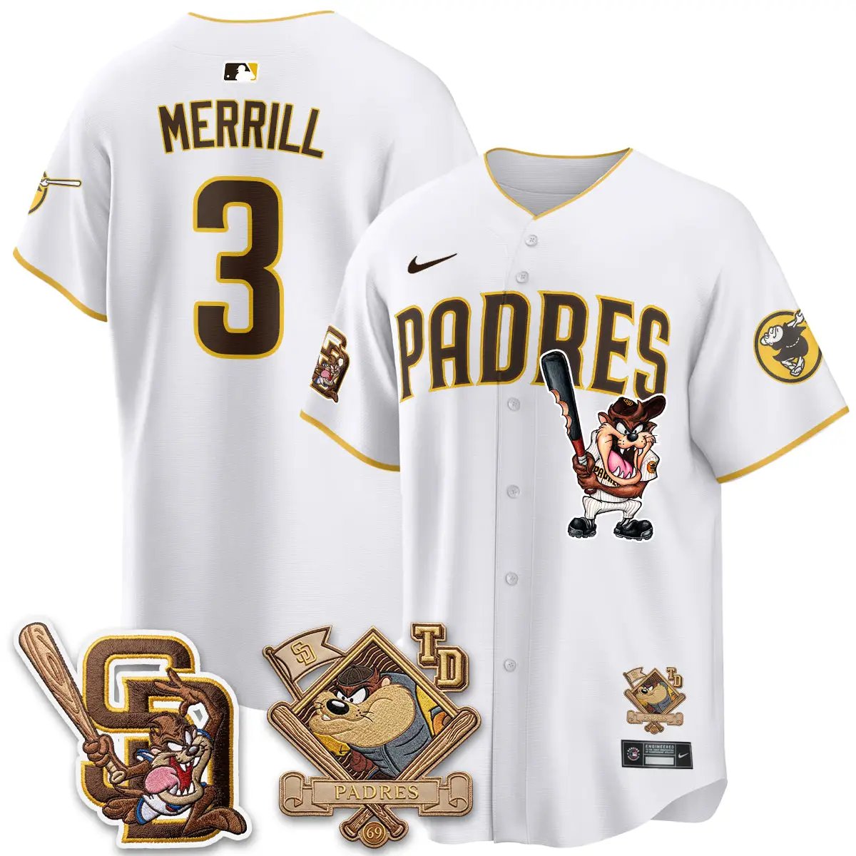 SD x Cat 2026 Vapor Limited Jersey - Stitched by San Diego Padres