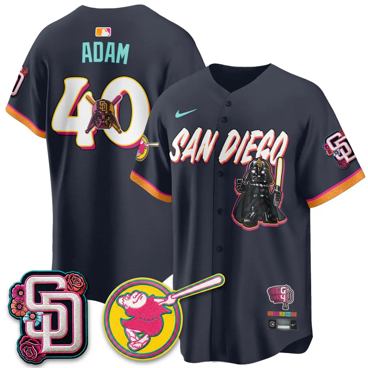 San Diego Padres x SW 2026 Vapor Limited Jersey - Stitched by San Diego Padres