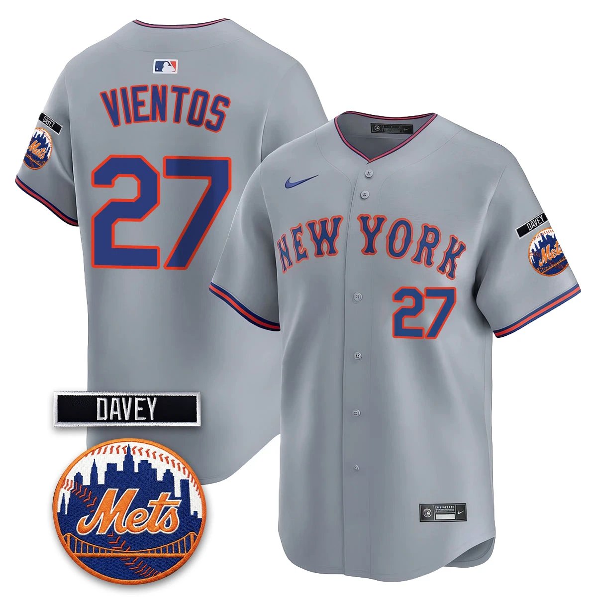 NYM 2026 Davey Johnson Memorial Vapor Limited Jersey - All Stitched by New York Mets