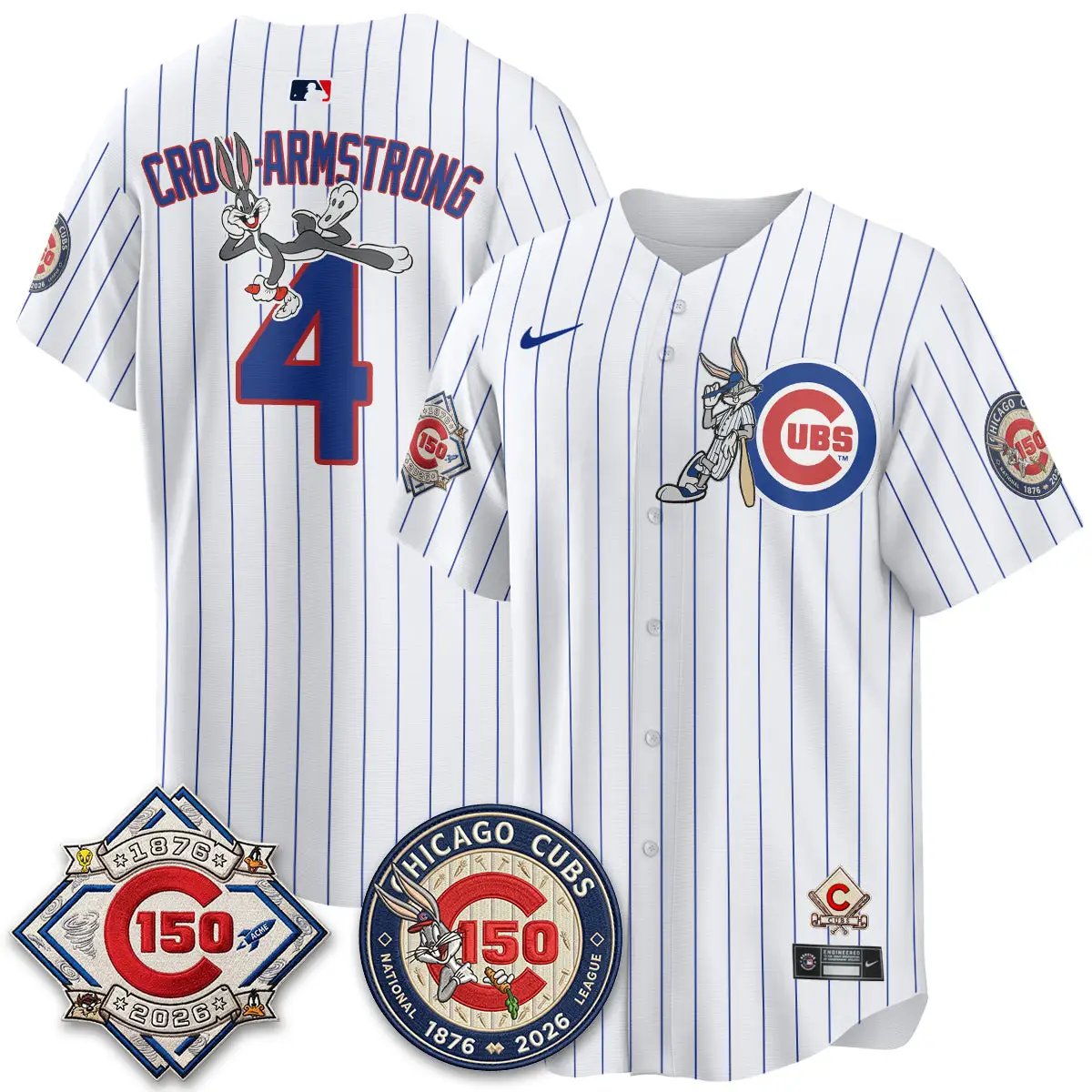 CHC x Bunny Vapor Premier Limited Jersey - Stitched by Chicago Cubs