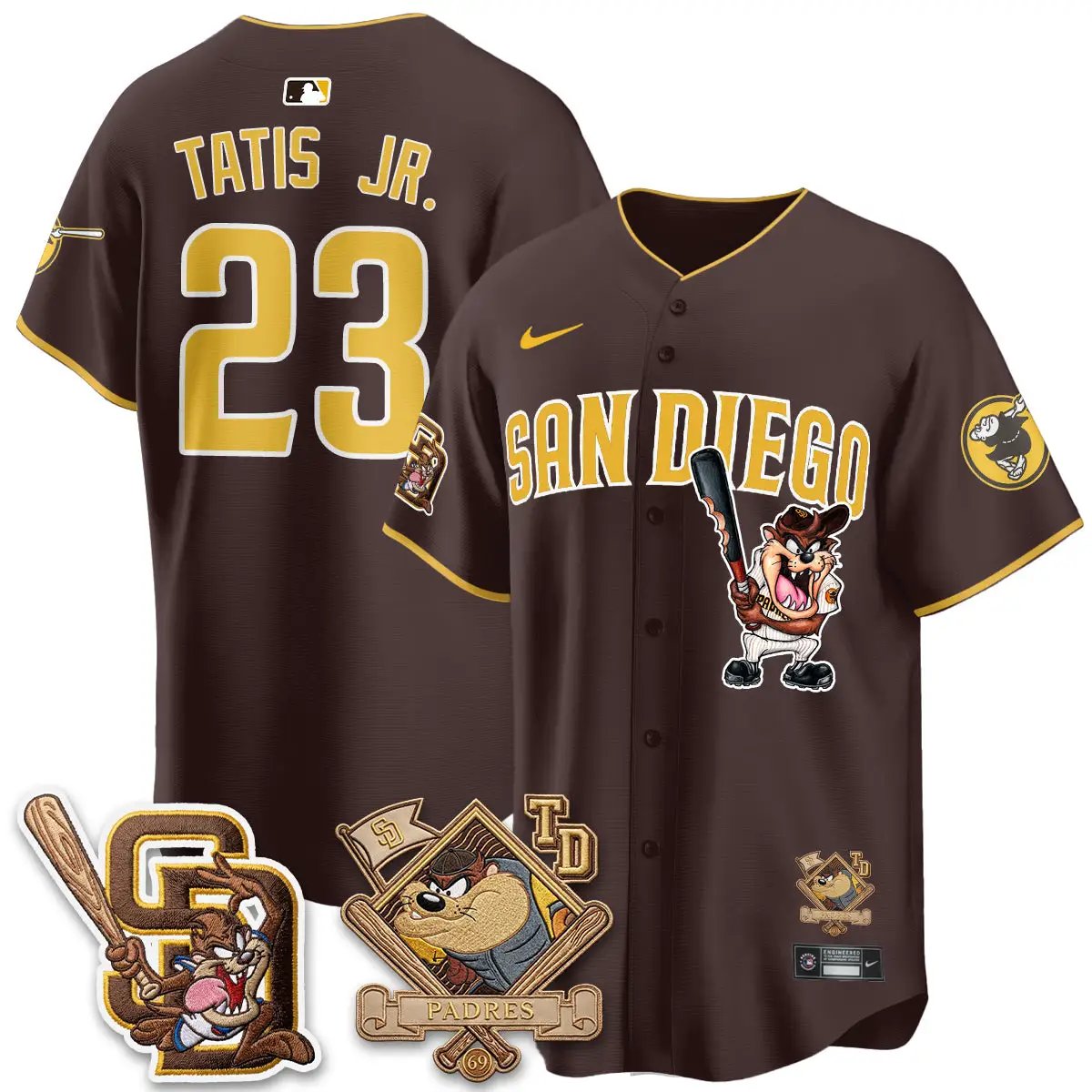 SD x Cat 2026 Vapor Limited Jersey - Stitched by San Diego Padres