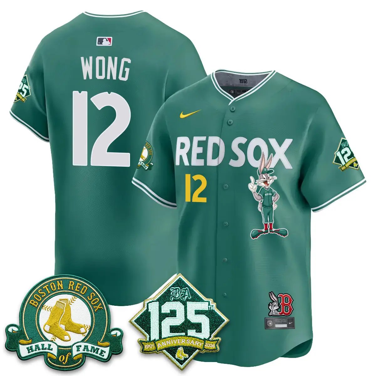 BOS x Bunny Vapor Premier Limited Jersey - Stitched by Boston Red Sox