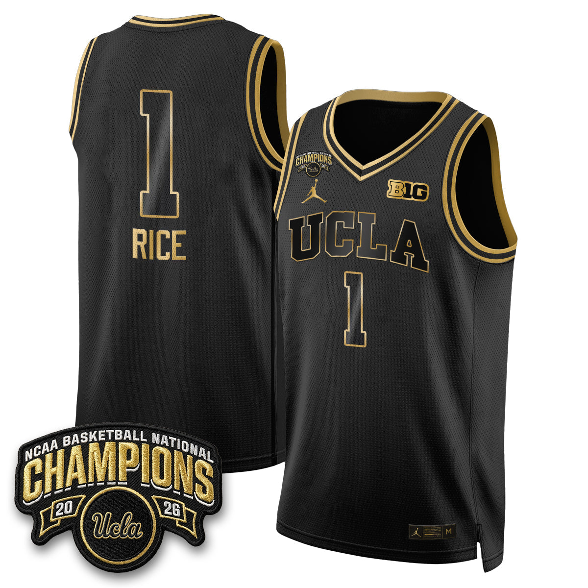 UCLA Women's Basketball Champion 2026 Limited Jersey - All Stitched by UCLA
