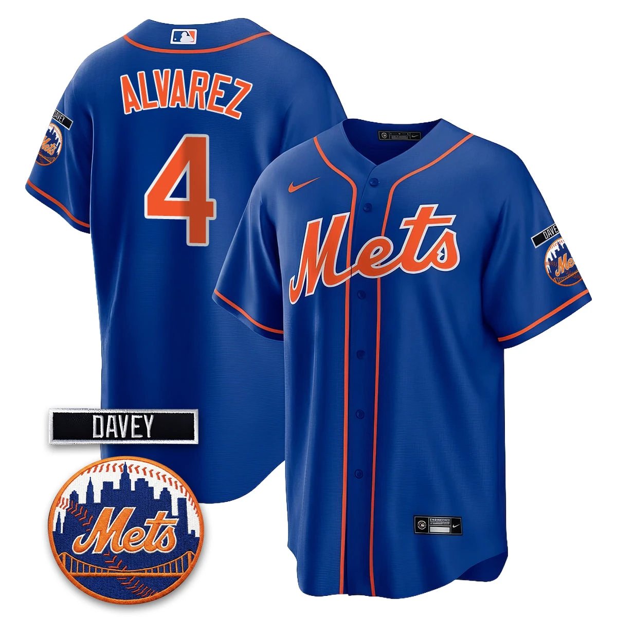 NYM 2026 Davey Johnson Memorial Vapor Limited Jersey - All Stitched by New York Mets