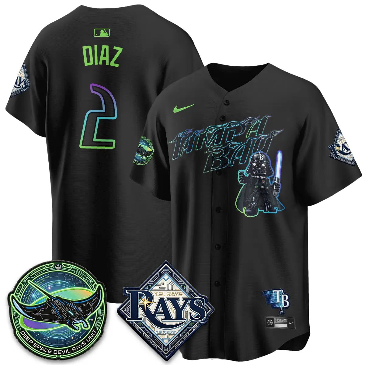 TB x SW Vapor Limited Jersey - Stitched by Tampa Bay Rays