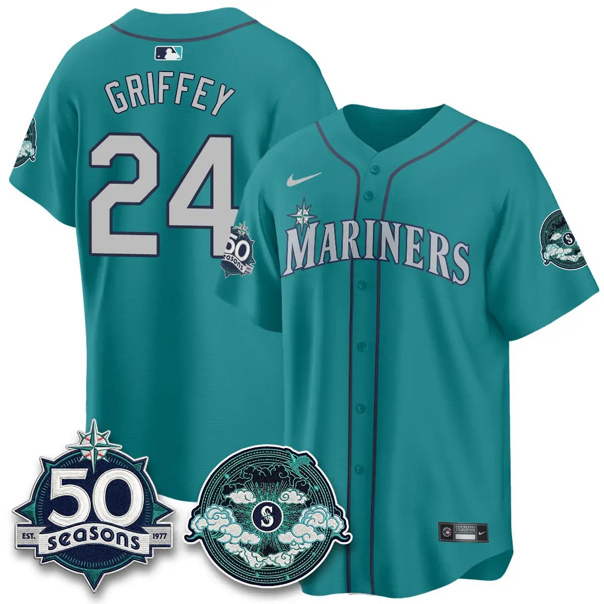 SEA x FW Night Limited Jersey - All Stitched by Seattle Mariners