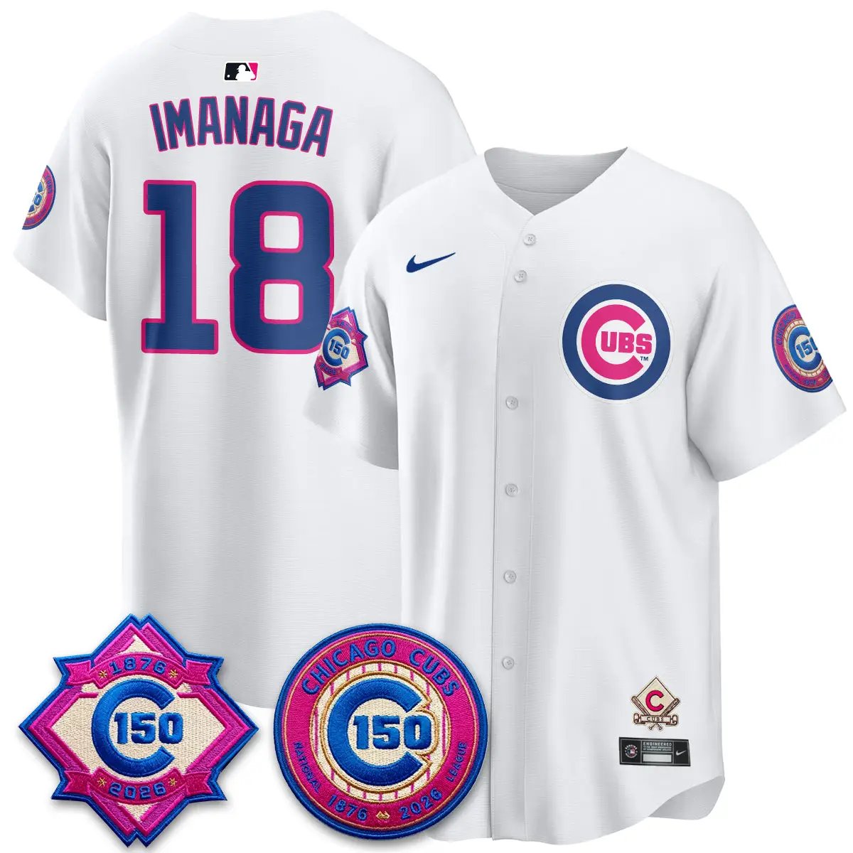 CHC x "Graduation" Vapor Limited Jersey - Stitched by Chicago Cubs