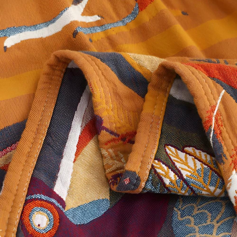 Toucan Bird Cotton Throw by Casa & Beyond