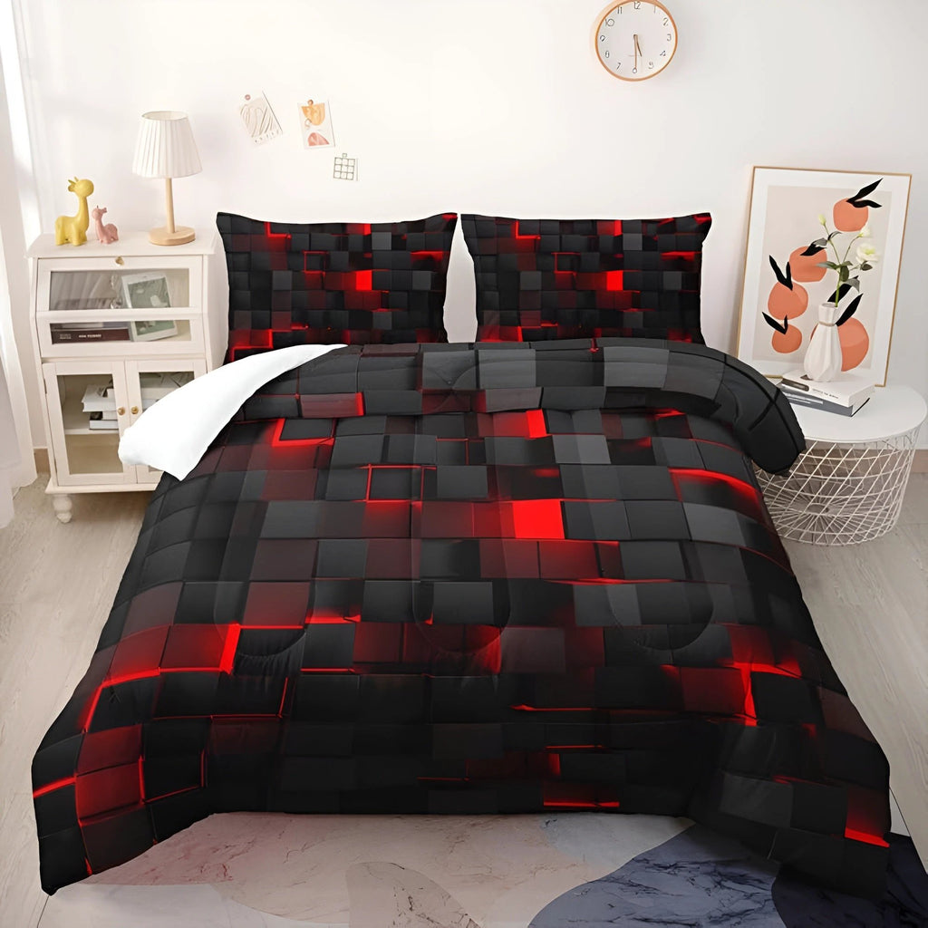 GEOMATRIX | Duvet Cover Set by Casa & Beyond