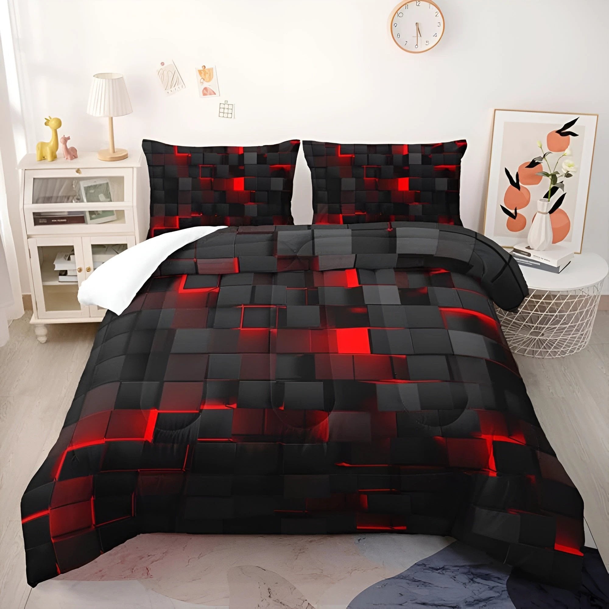 GEOMATRIX | Duvet Cover Set by Casa & Beyond