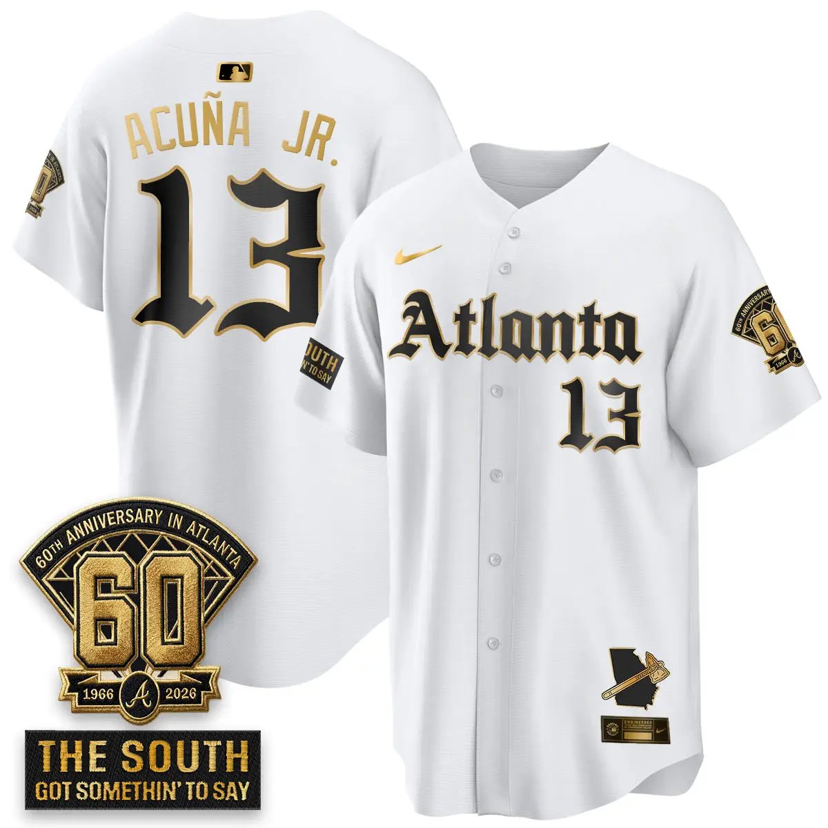 ATL 2026 Gothic Edition Vapor Limited Jersey - All Stitched V2 by Atlanta Braves