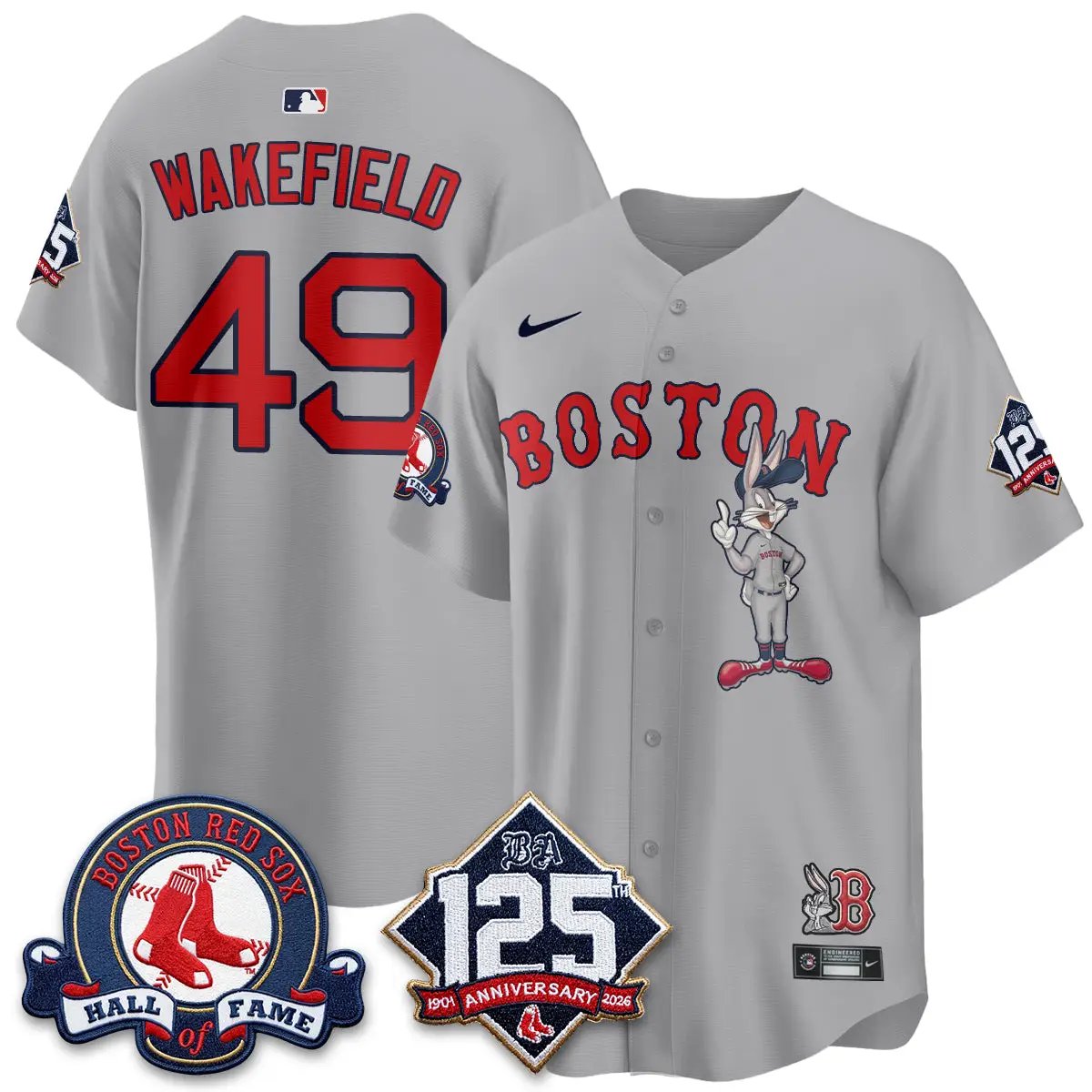 BOS x Bunny Vapor Premier Limited Jersey - Stitched by Boston Red Sox