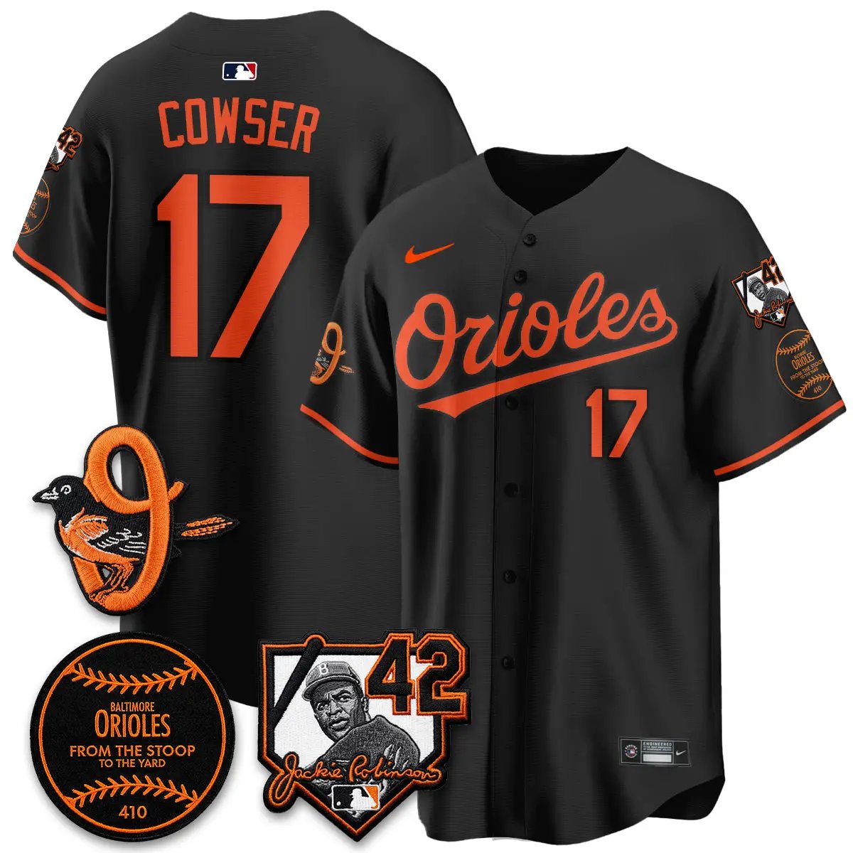 Baltimore Orioles 2026 Jackie Robinson Day Vapor Limited Jersey - All Stitched by Baltimore Orioles