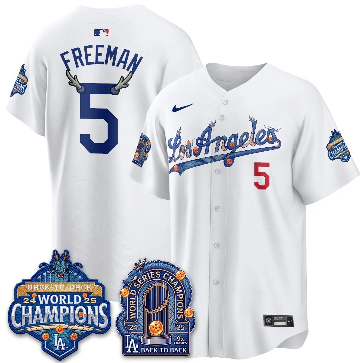 LAD x DB Night 2026 Vapor Jersey - Stitched by Los Angeles Dodgers