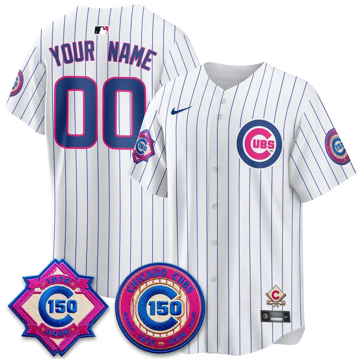 CHC x "Graduation" Vapor Limited Custom Jersey - Stitched by Chicago Cubs