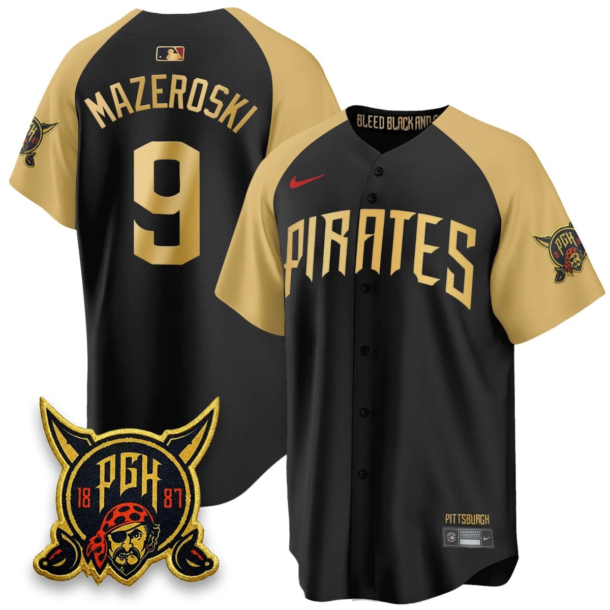 PIT 2026 City Connect Vapor Limited Jersey - All Stitched by Pittsburgh Pirates