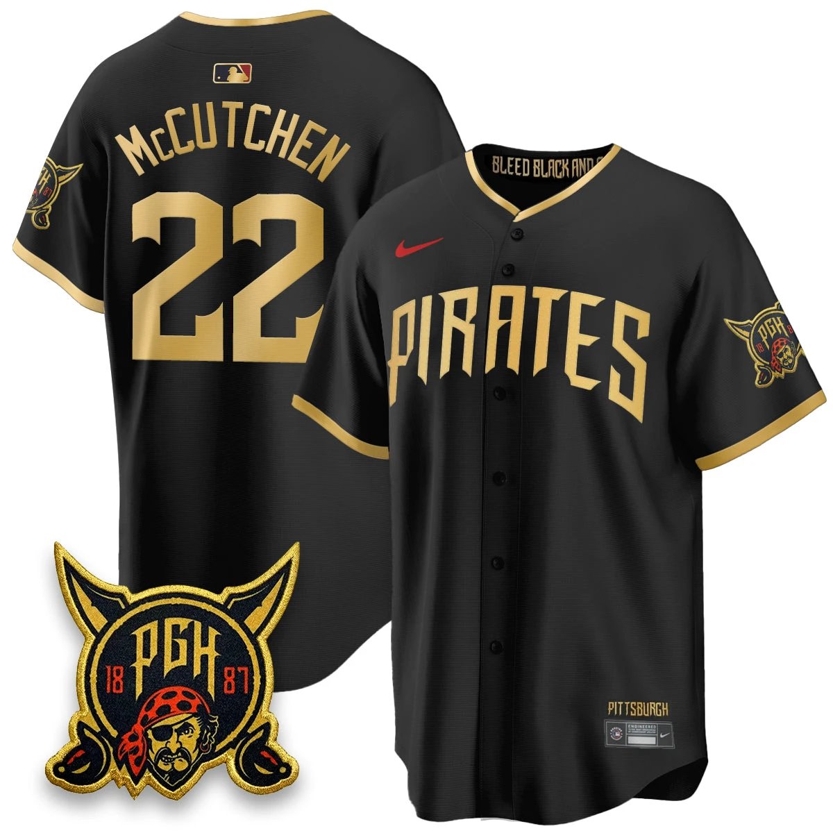 PIT 2026 City Connect Vapor Limited Jersey - All Stitched by Pittsburgh Pirates
