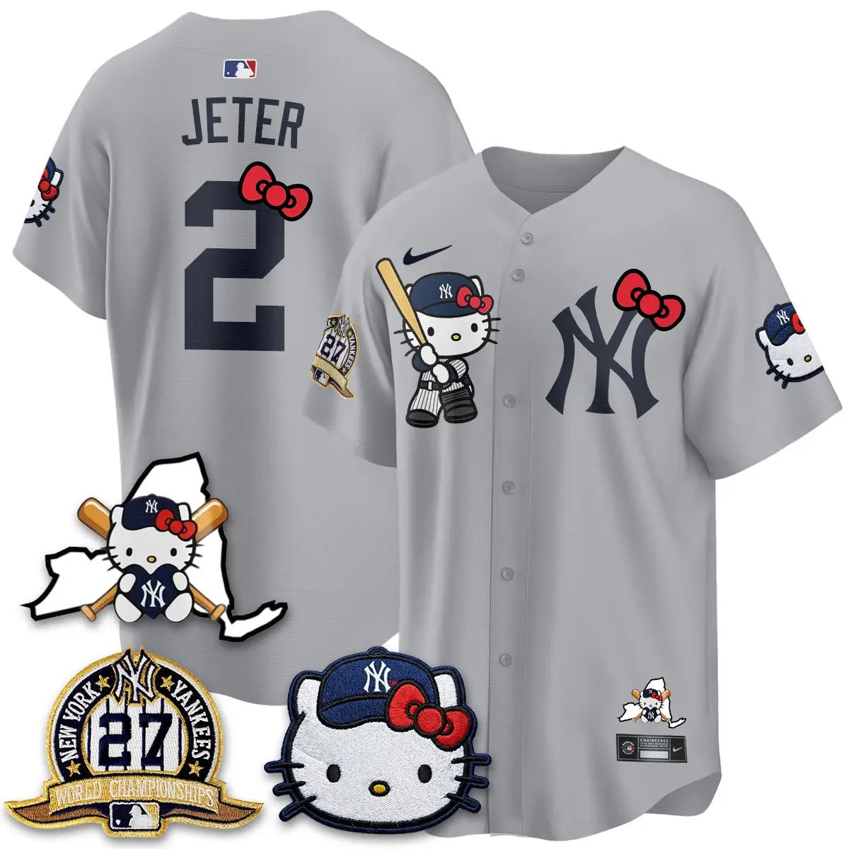 NYY Meow KT 2026 Vapor Limited Jersey - All Stitched by New York Yankees