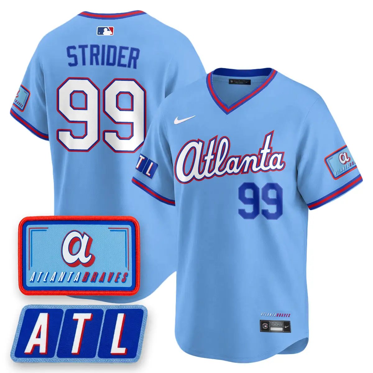 ATL 2026 City Connect Vapor Limited Jersey - All Stitched by Atlanta Braves
