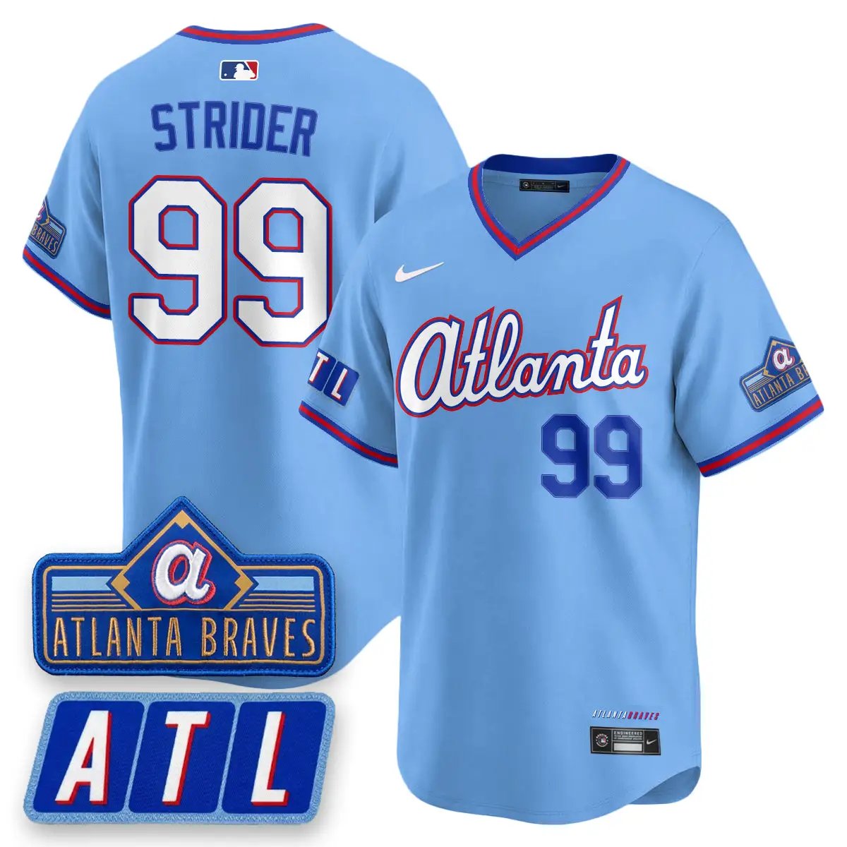 ATL 2026 City Connect Vapor Limited Jersey - All Stitched by Atlanta Braves