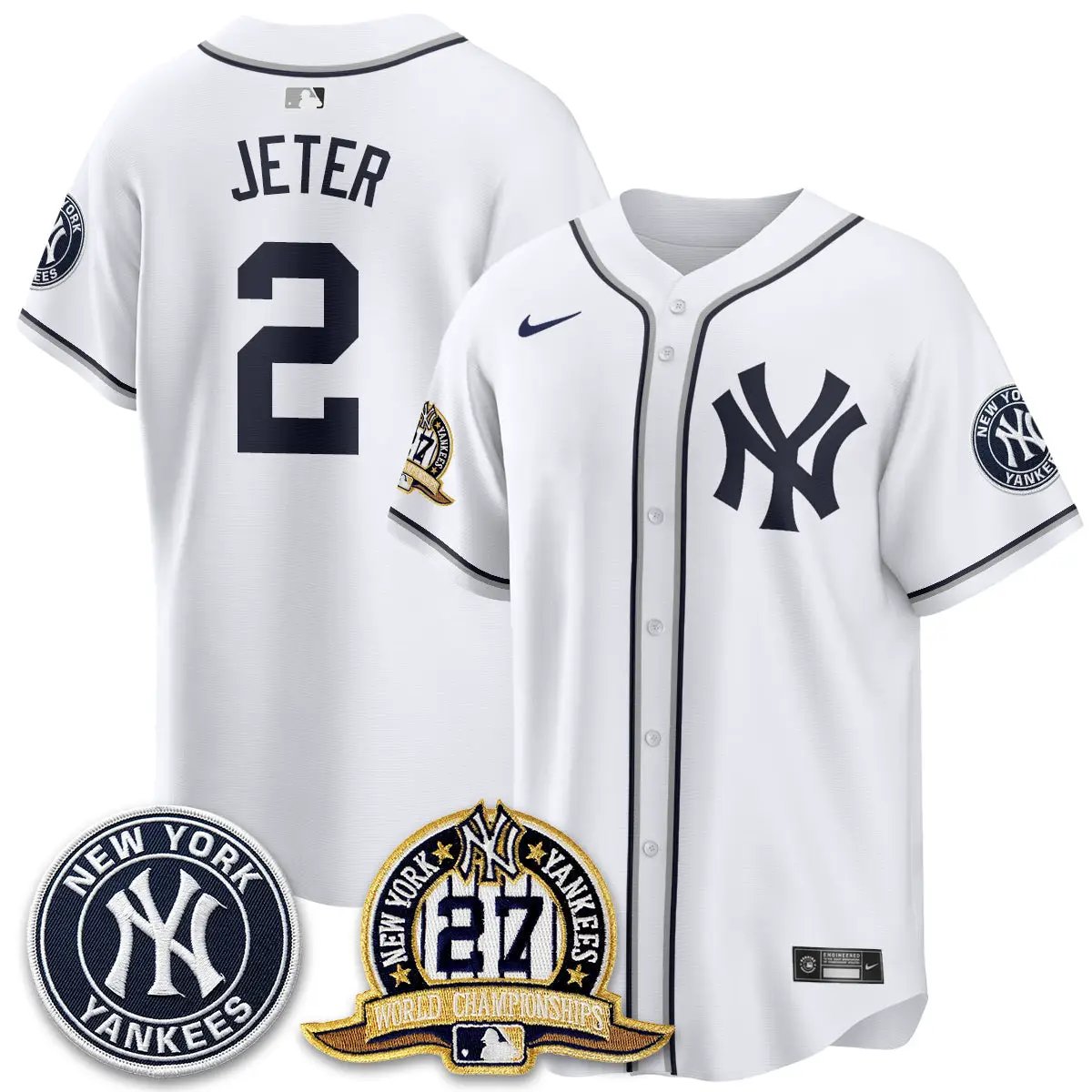 New York Yankees 2026 Black Out Style Vapor Limited Jersey - All Stitched by New York Yankees