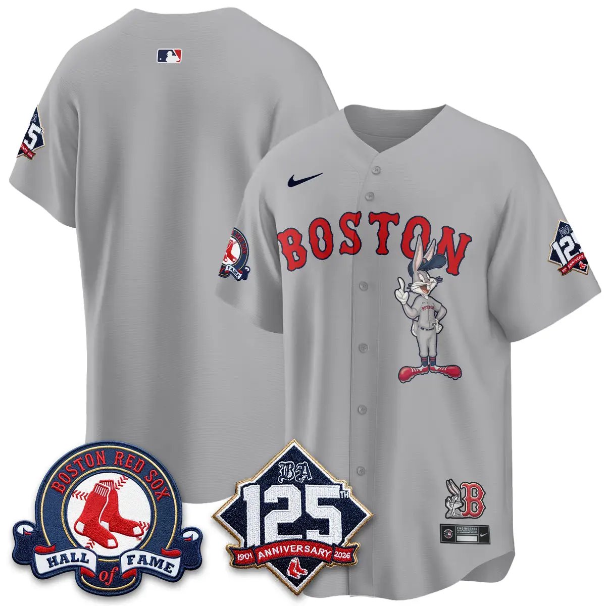 BOS x Bunny Vapor Premier Limited Jersey - Stitched by Boston Red Sox