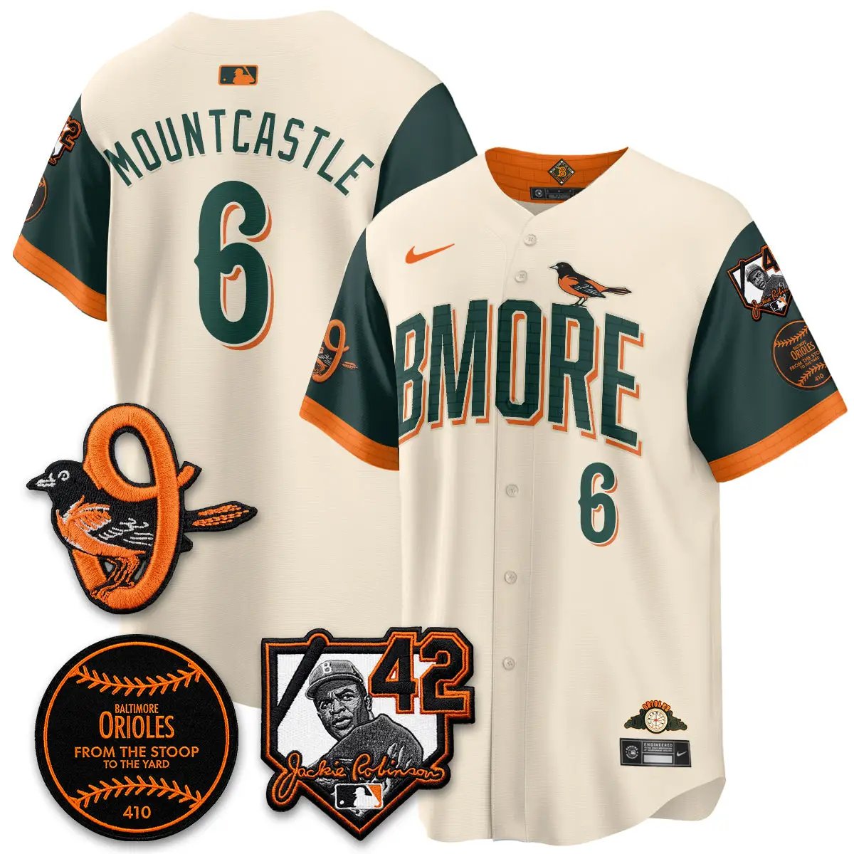 Baltimore Orioles 2026 Jackie Robinson Day Vapor Limited Jersey - All Stitched by Baltimore Orioles