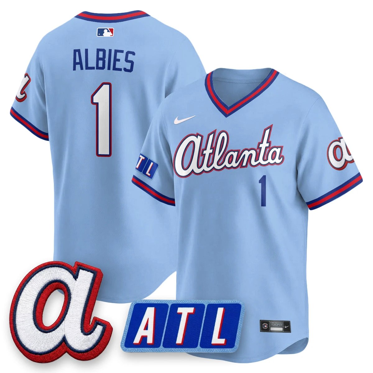 ATL 2026 New Era City Connect Vapor Limited Jersey - All Stitched by Atlanta Braves
