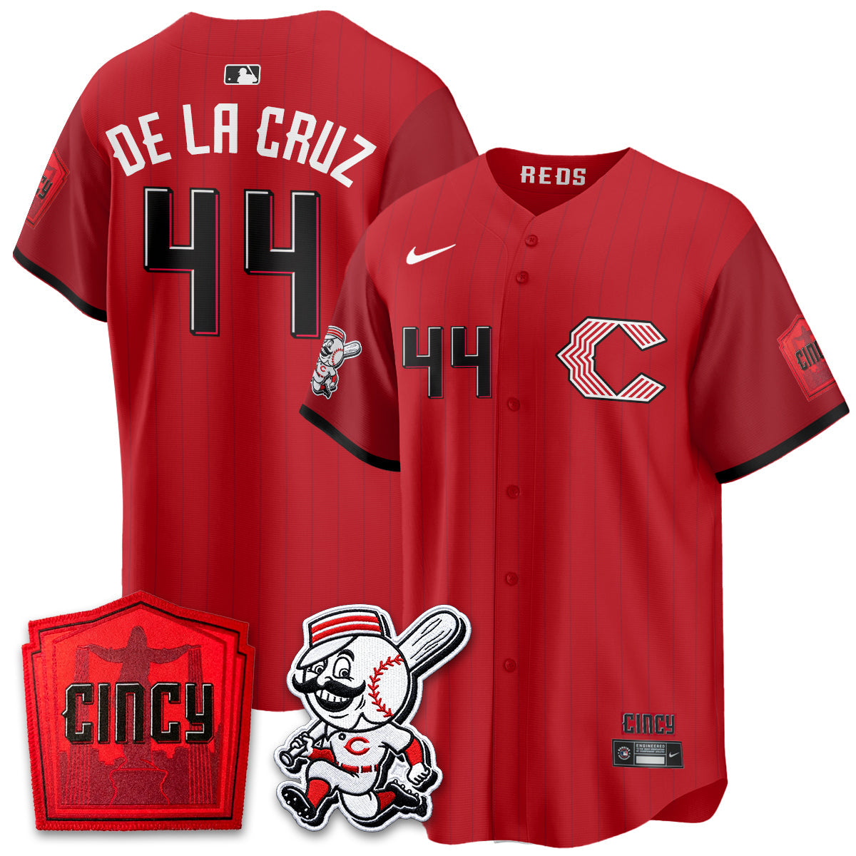 CIN 2026 City Connect Limited Premier Vapor Jersey - All Stitched by Cincinnati Reds