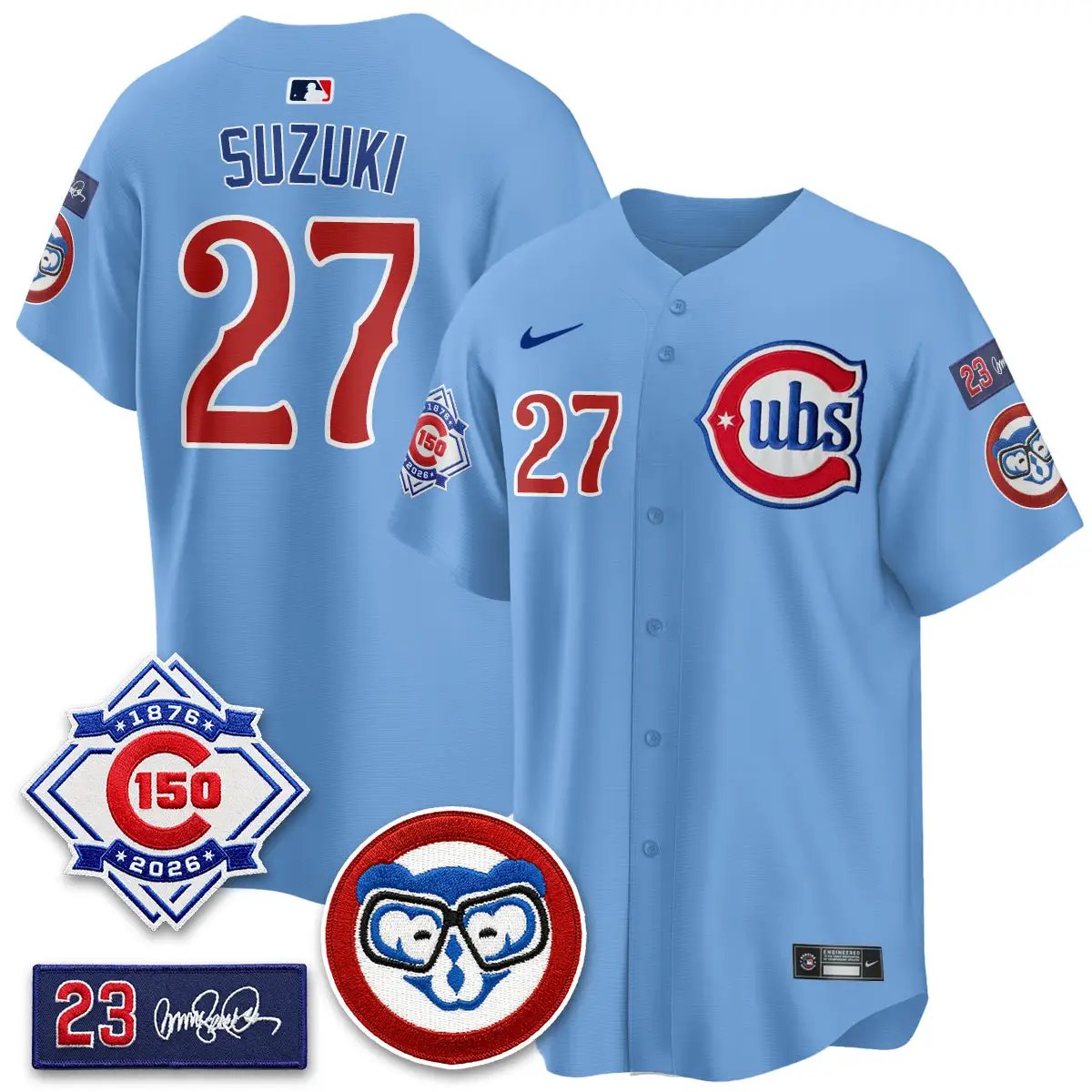 CHC 150th Anniversary Holy Cow Vapor Premier Limited Jersey - All Stitched by Chicago Cubs