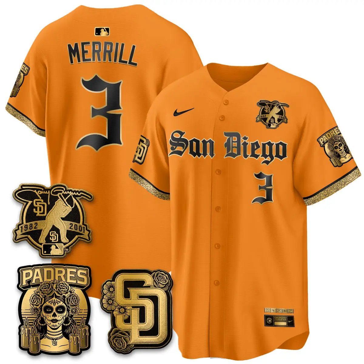 SD 2026 City Connect x Tony Gwynn Patch Vapor Premier Limited Jersey - All Stitched - V2 by San Diego Padres