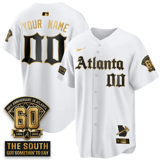 ATL 2026 Gothic Edition Vapor Limited Custom Jersey - All Stitched V2 by Atlanta Braves
