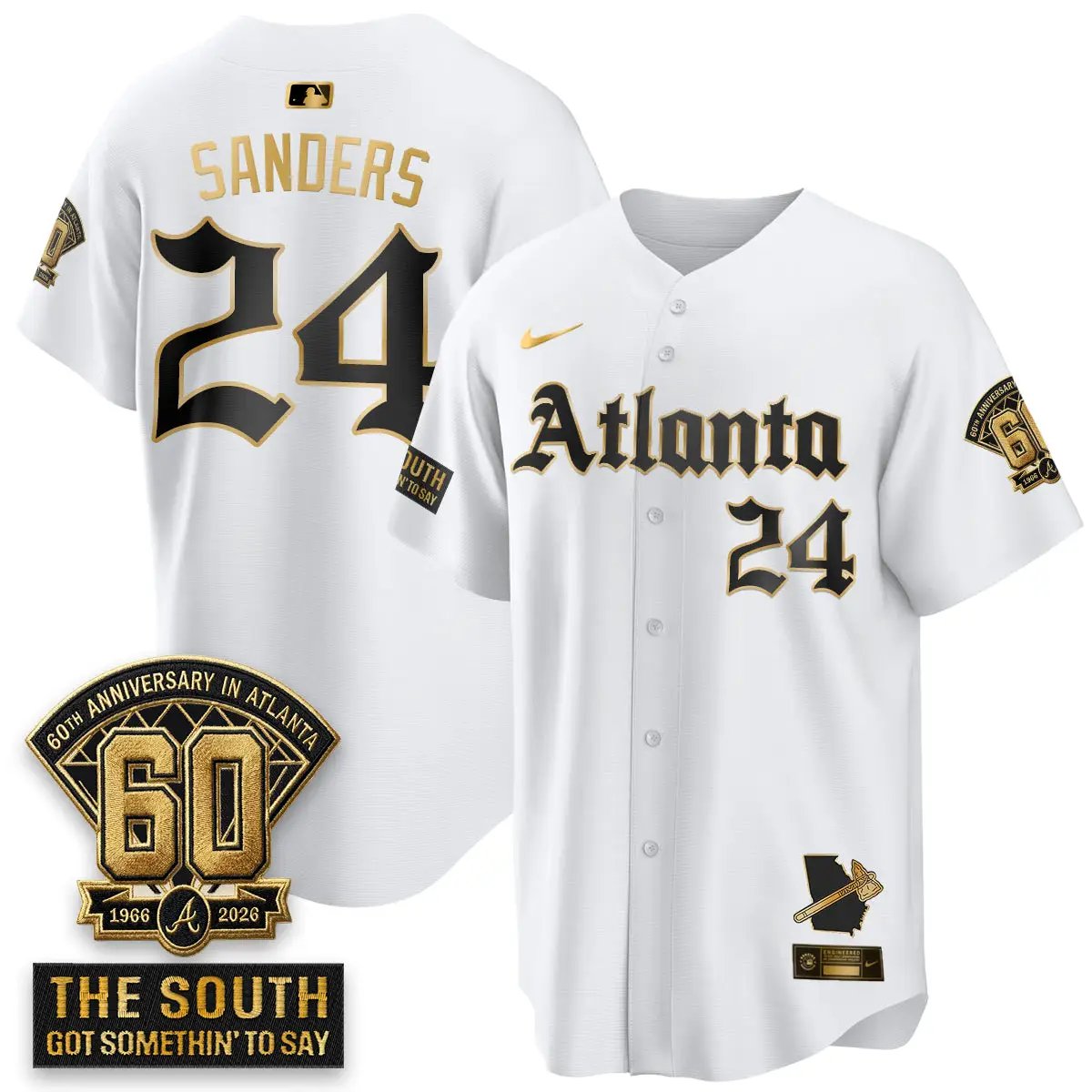 ATL 2026 Gothic Edition Vapor Limited Jersey - All Stitched V2 by Atlanta Braves