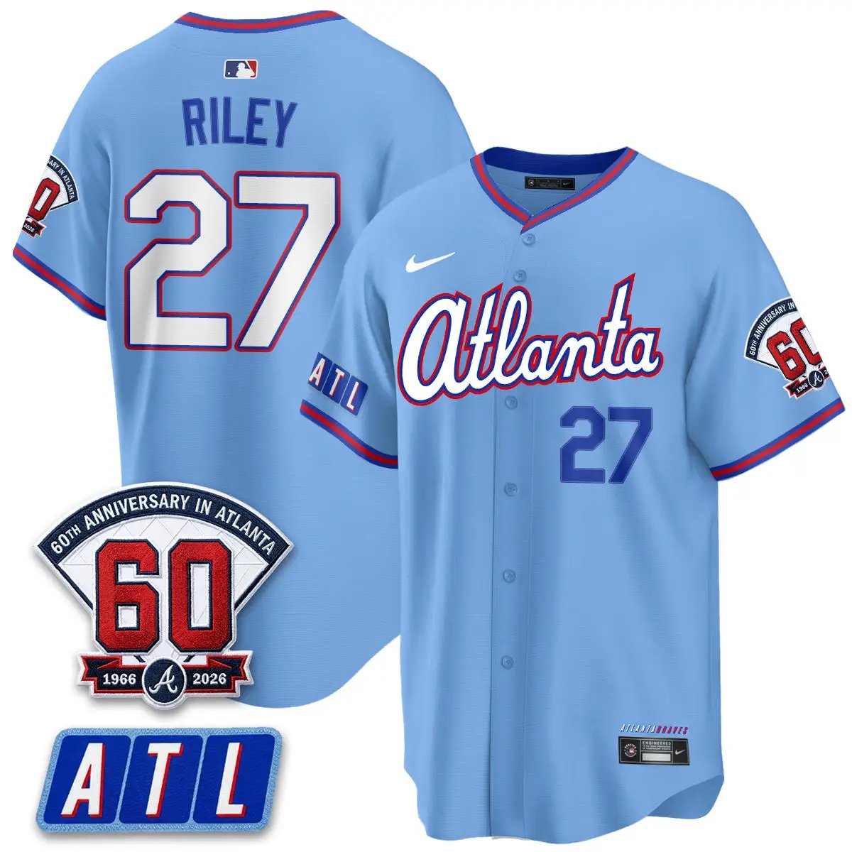 ATL 2026 City Connect Vapor Limited Jersey - All Stitched V3 by Atlanta Braves