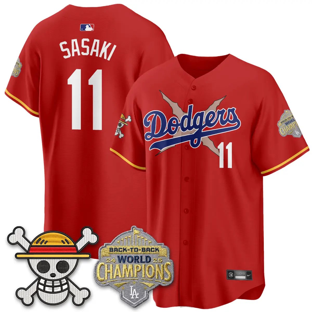 LAD x OP Vapor Jersey -All Stitched V2 by Los Angeles Dodgers