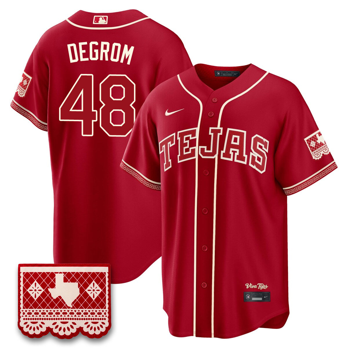 TEX 2026 City Connect Vapor Jersey - All Stitched by Texas Rangers