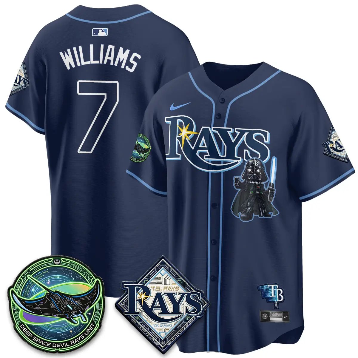 TB x SW Vapor Limited Jersey - Stitched by Tampa Bay Rays