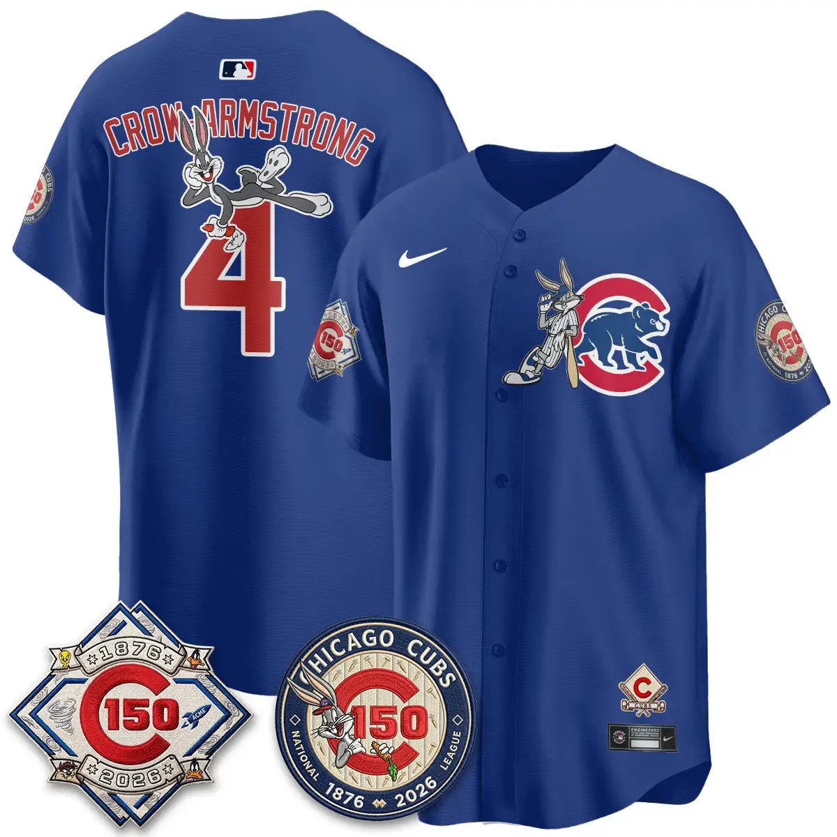 CHC x Bunny Vapor Premier Limited Jersey - Stitched by Chicago Cubs