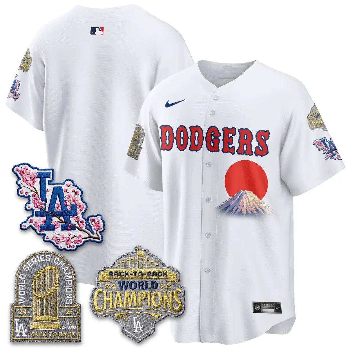 Los Angeles Dodgers Japanese Heritage Night 2026 Jersey - All Stitched V2 by Los Angeles Dodgers