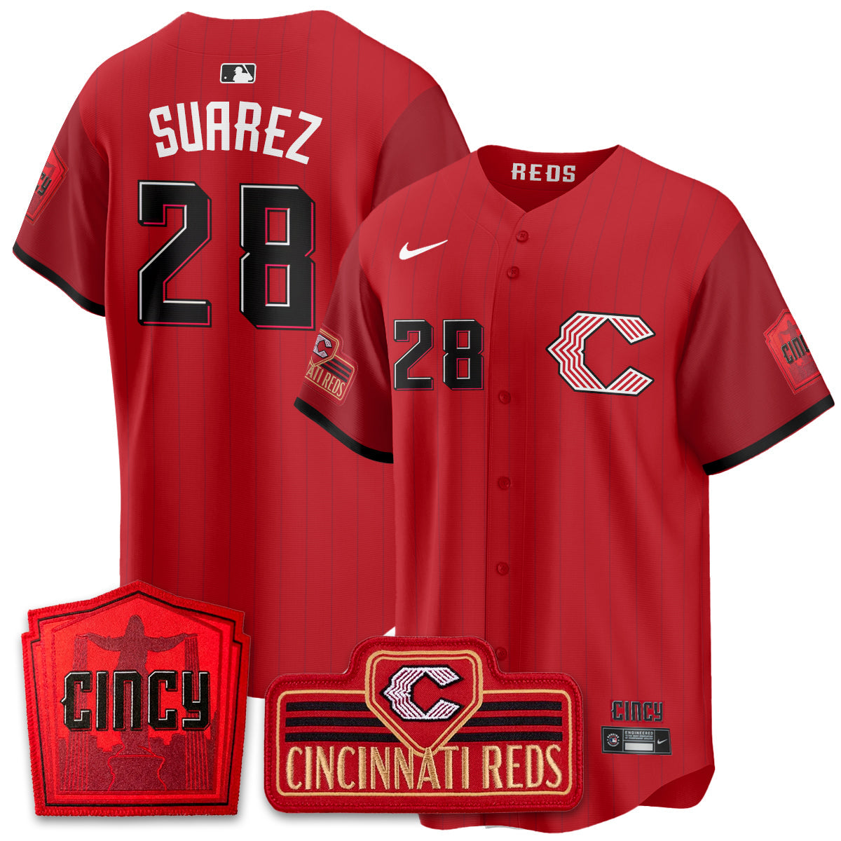 CIN 2026 City Connect Limited Premier Vapor Jersey - All Stitched by Cincinnati Reds