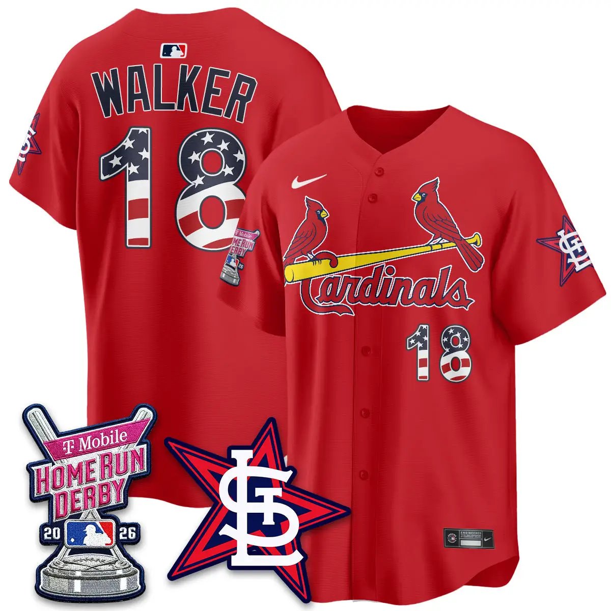 The Lou 2026 Power Derby Champion Jersey - Stitched by St. Louis Cardinals