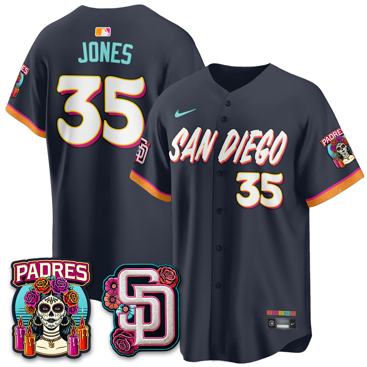 SD 2026 City Connect Vapor Premier Limited Jersey - All Stitched V2 by San Diego Padres