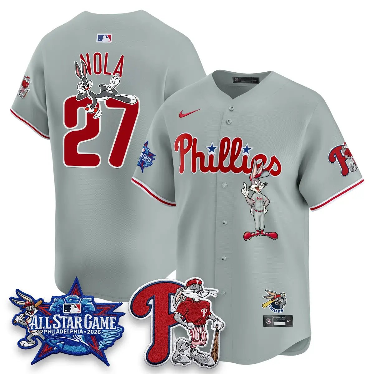 Philadelphia Phillies x Bunny Vapor Premier Limited Jersey - Stitched by Philadelphia Phillies
