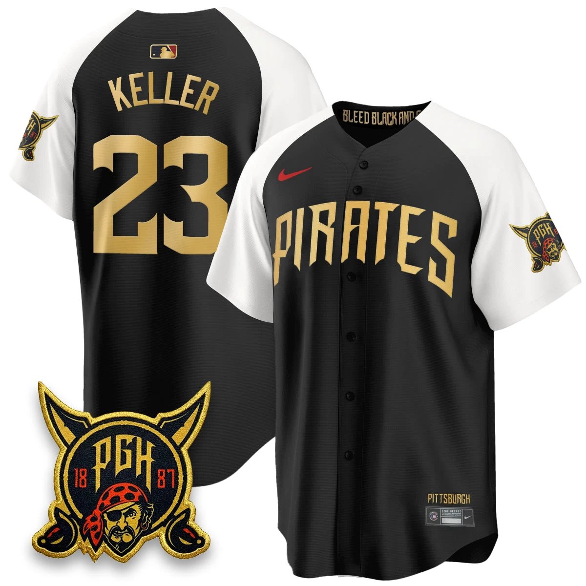 PIT 2026 City Connect Vapor Limited Jersey - All Stitched by Pittsburgh Pirates
