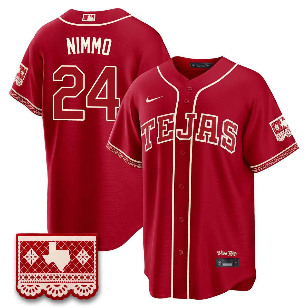 TEX 2026 City Connect Vapor Jersey - All Stitched by Texas Rangers