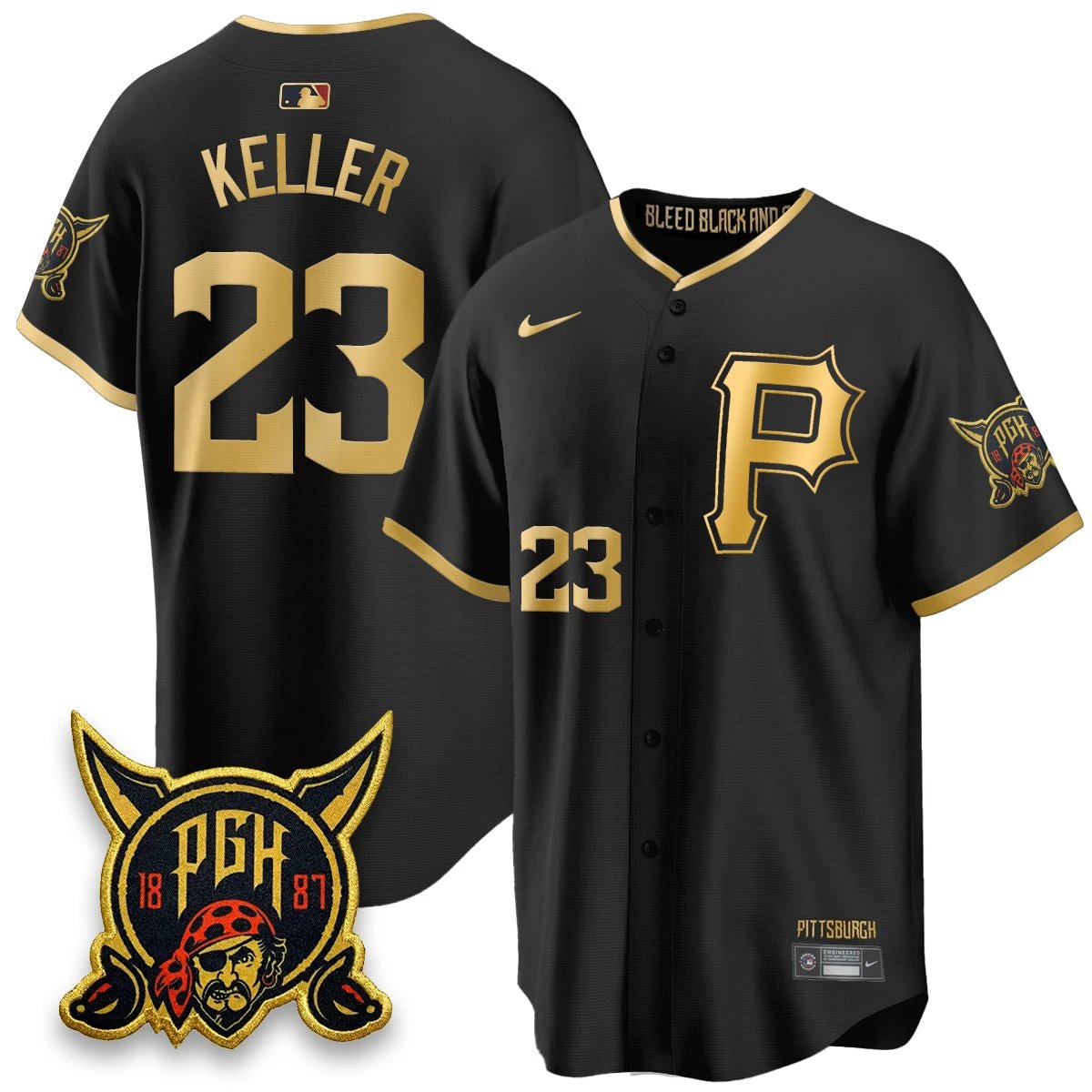 PIT 2026 City Connect Vapor Limited Jersey - All Stitched by Pittsburgh Pirates