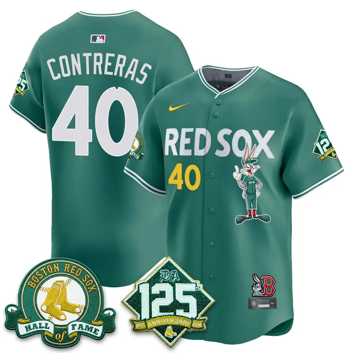 BOS x Bunny Vapor Premier Limited Jersey - Stitched by Boston Red Sox