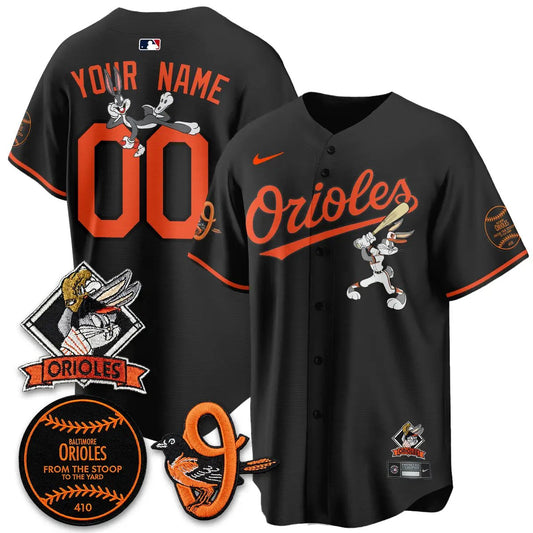 BAL x Bunny Vapor Premier Limited Custom Jersey - Stitched by Baltimore Orioles