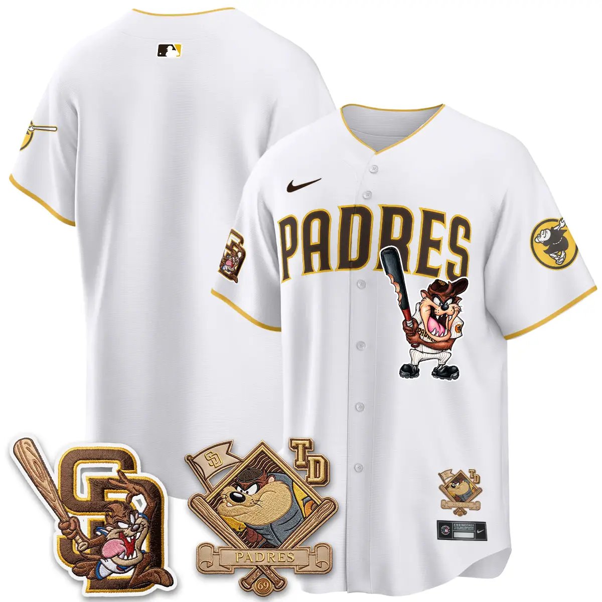SD x Cat 2026 Vapor Limited Jersey - Stitched by San Diego Padres